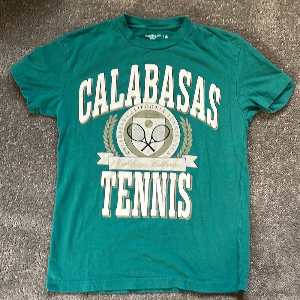 Men’s T-shirt, Size Small, Teal, Soft